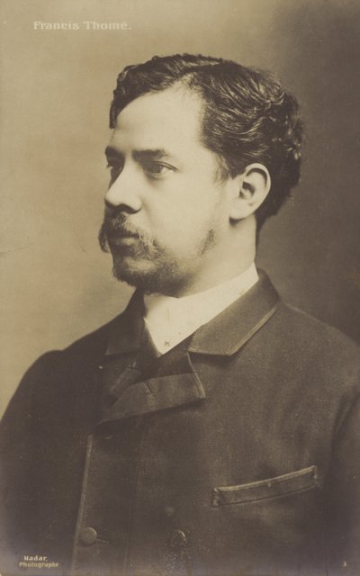 Portrait of Francis Thome by French Photographer